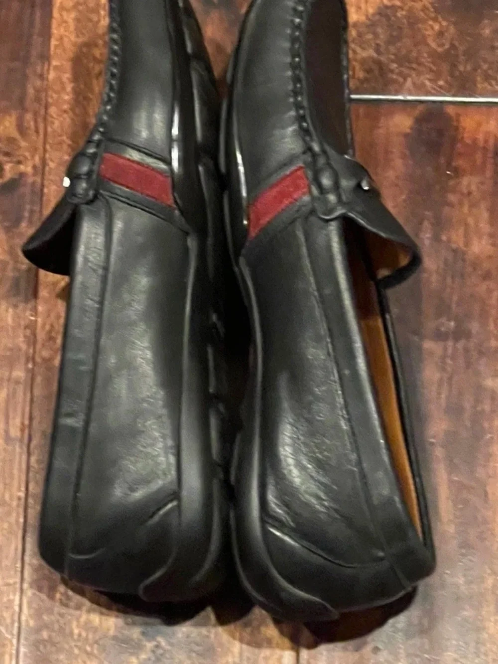 Allen Edmonds Men’s Black Leather Bit Driving Loafers Shoes Size 11D